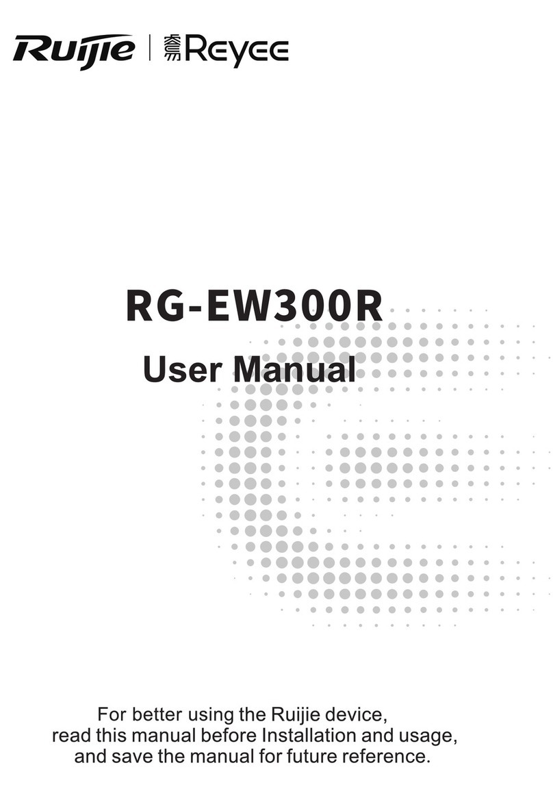 Ruijie Reyee RG-EW300R User manual
