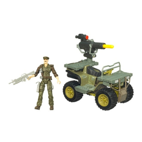 Hasbro G.I.JOE THE RISE OF COBRA TIGER CLAW A.T.V. quick start guide