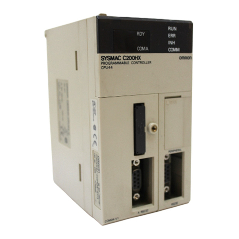 Omron C200HX-CPU-E Series User manual