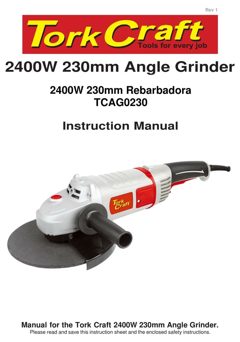 Tork Craft TCAG0230 instruction manual