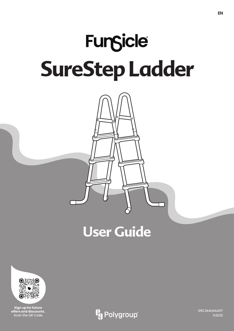 Polygroup Funsicle SureStep Ladder user guide