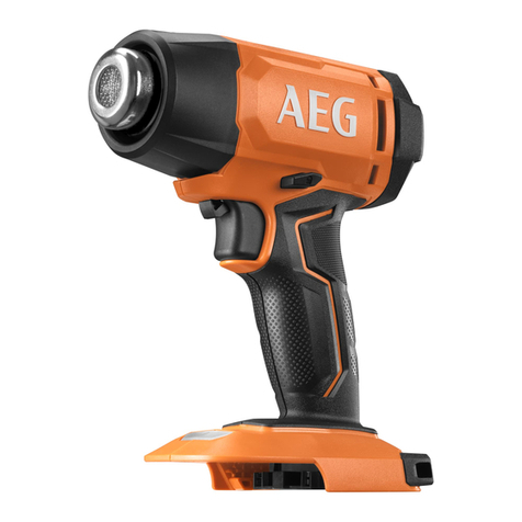 AEG BHG18 User manual