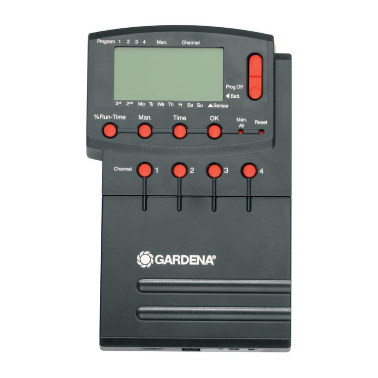 Gardena 4040 User manual Gardena 4040 User manual