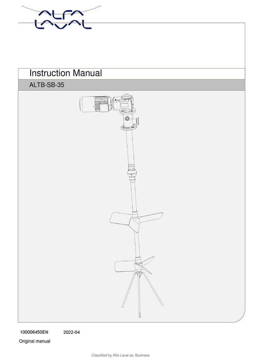 Alfalaval ALTB-SB-35 instruction manual
