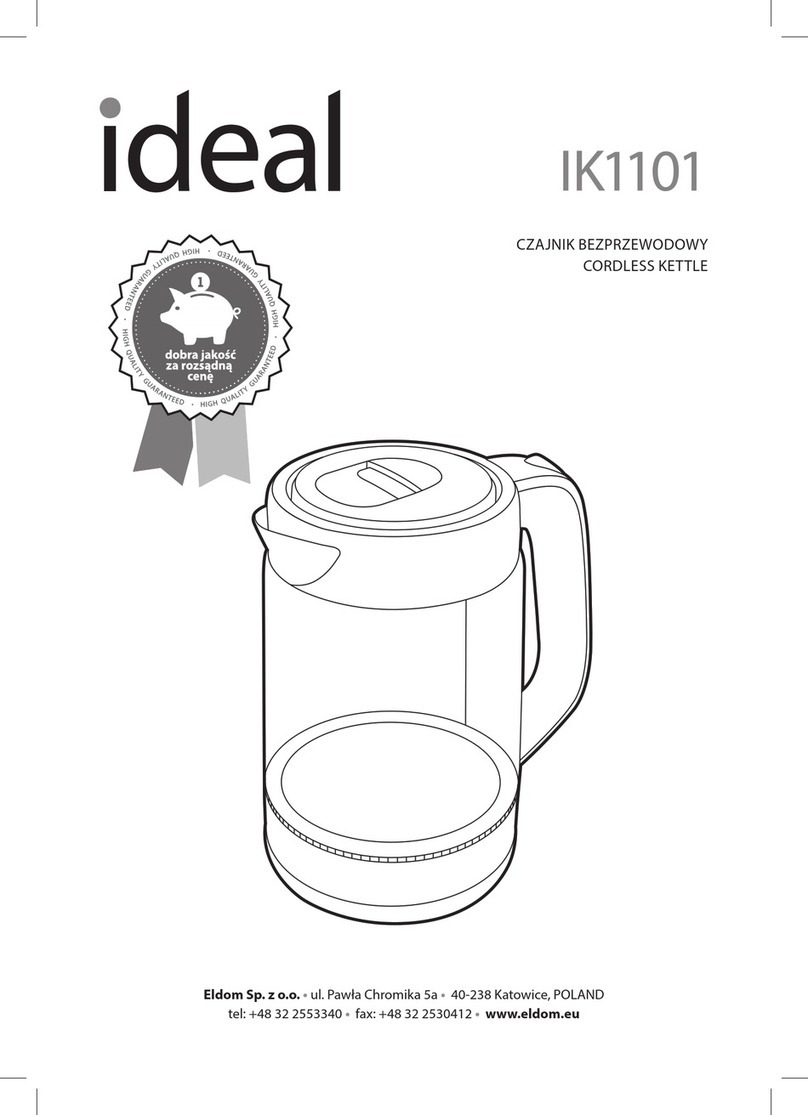IDEAL IK1101 manual