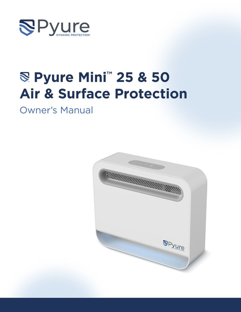 Pyure Mini 25 owner's manual