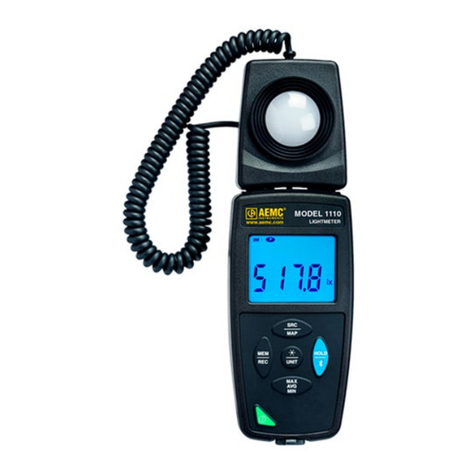 AEMC 1110 User manual