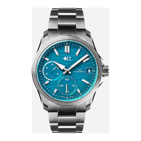 Christopher Ward C63 SH21 Blue Marine Owner's handbook
