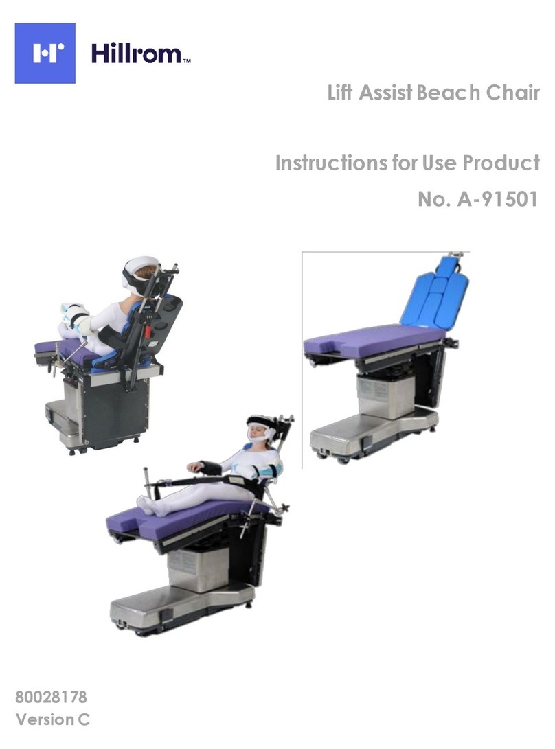 Hillrom A-91501 Instructions for use