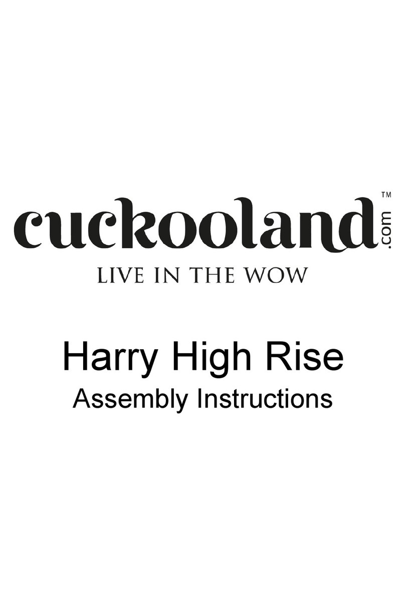 Cuckooland Harry MG 7733 User manual Cuckooland Harry MG 7733 User manual