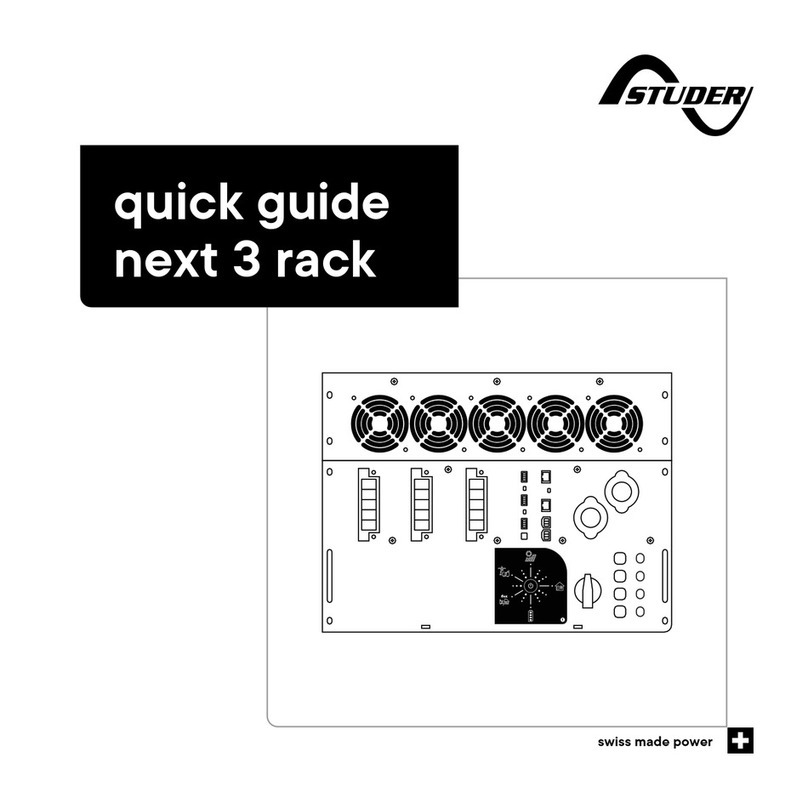 Studer next 3 rack quick guide