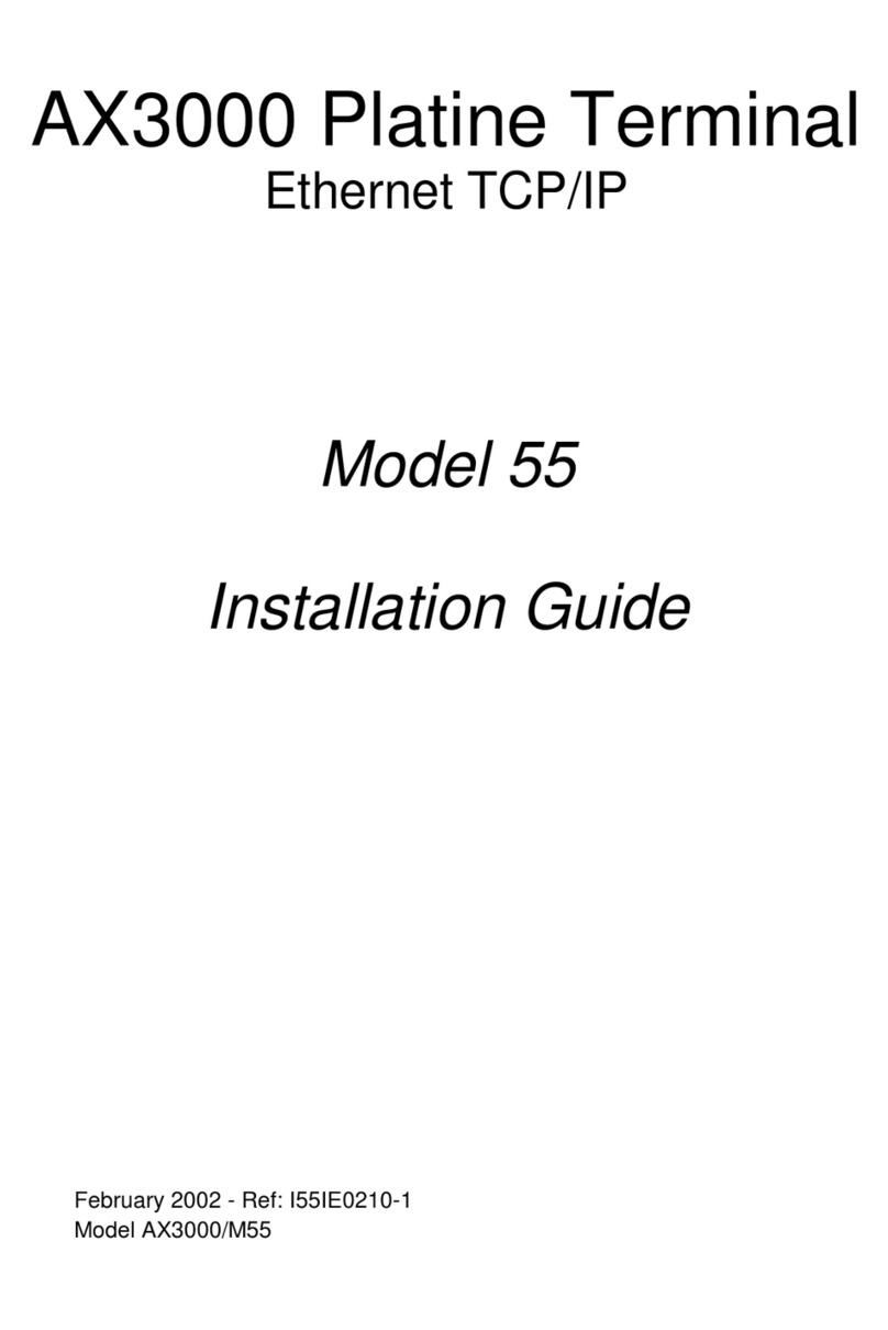 Axel AX3000 Platine 65E installation guide