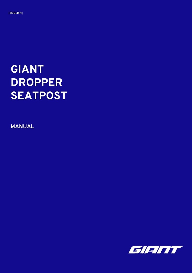Giant DROPPER SEATPOST manual