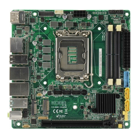 Advantech MIX-Q670A1 User manual