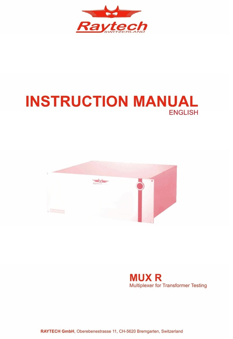 Raytech MUX R User manual