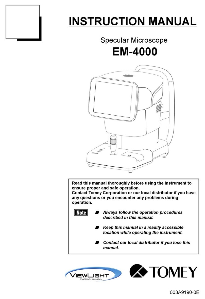 Tomey ViewLight EM-4000 instruction manual