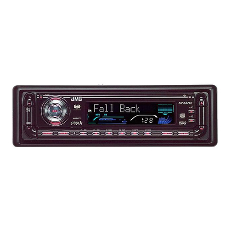 JVC KD-AR760 - Arsenal CD Receiver User manual