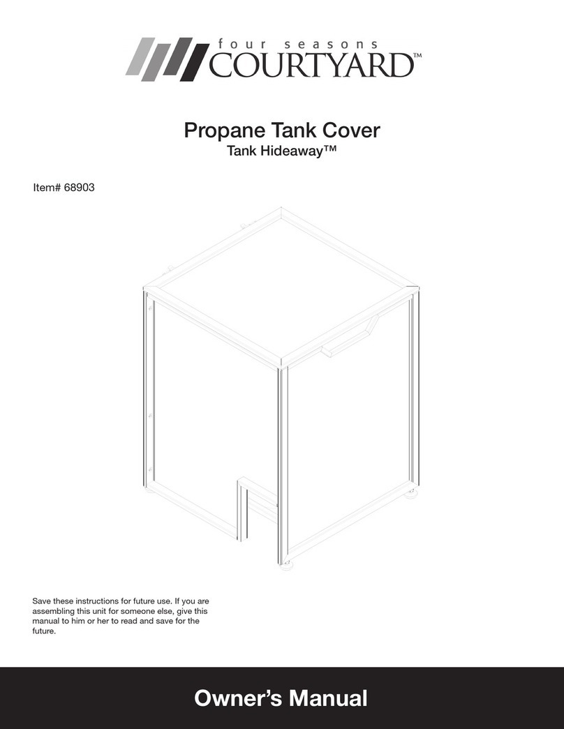Four Seasons Courtyard Tank Hideaway owner's manual