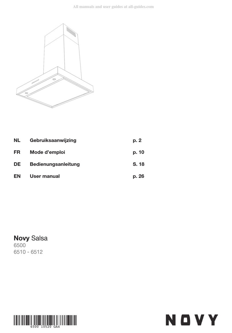 Novy Salsa 6500 user manual