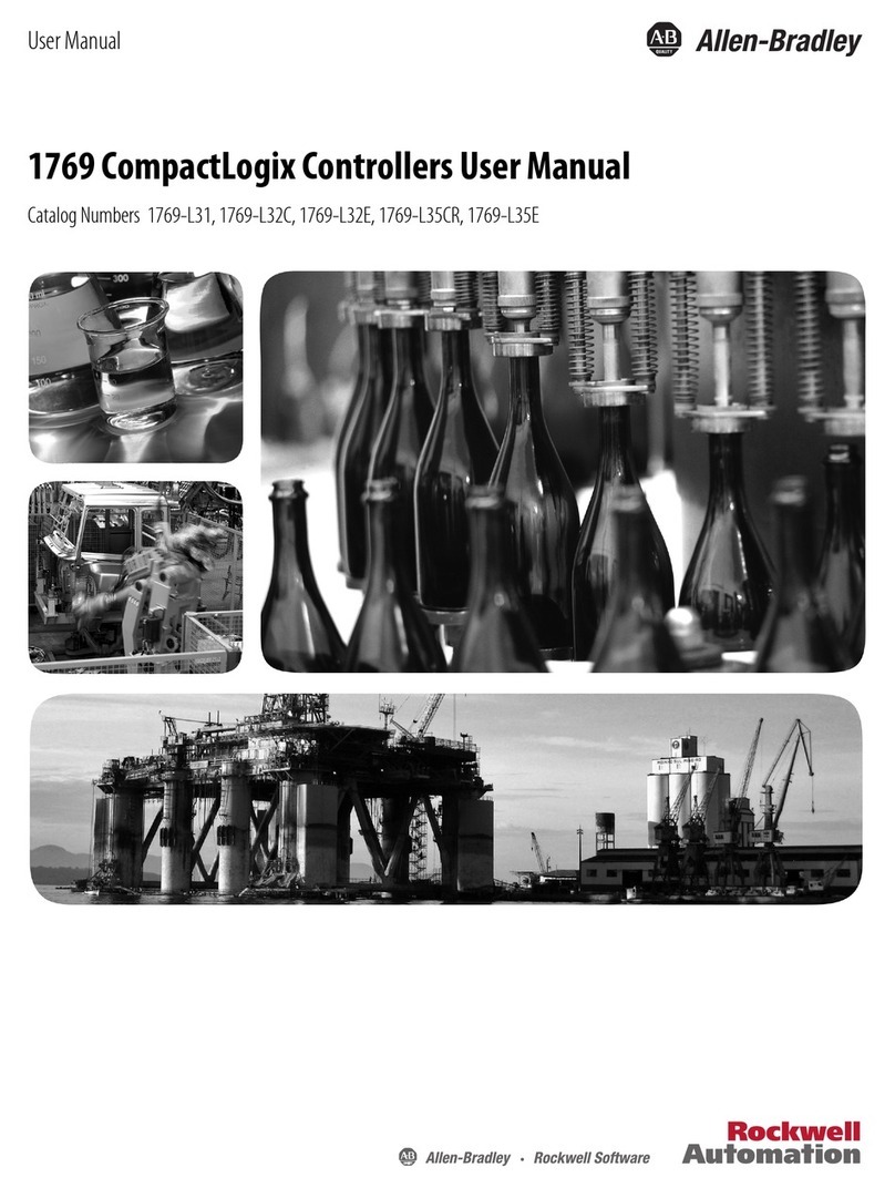 Rockwell Automation Allen-Bradley 1769 CompactLogix User manual