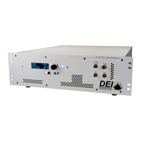 DEI PVX-4000-2kV Operation manual