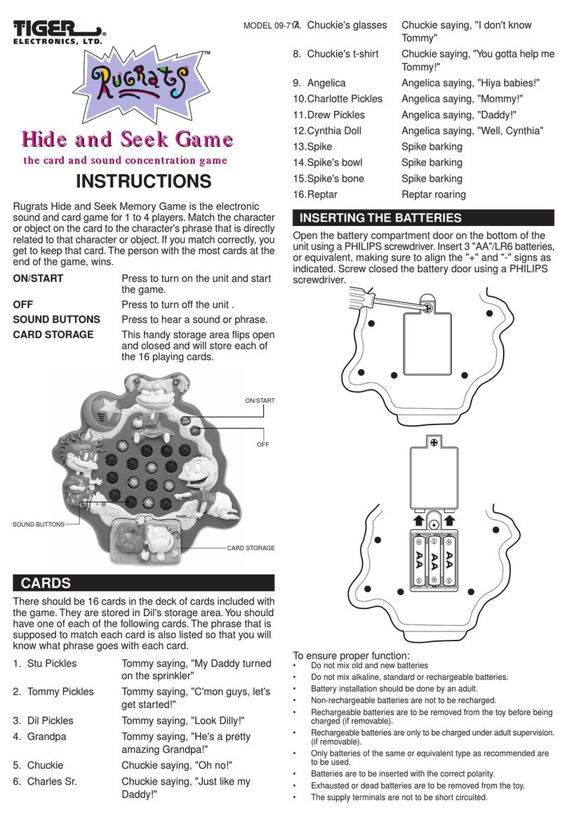 Tiger Electronics Rugrats Hide and Seek Game 09-714 instructions Tiger Electronics Rugrats Hide and Seek Game 09-714 instructions