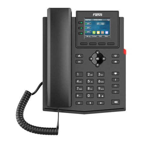 Fanvil X303W User manual