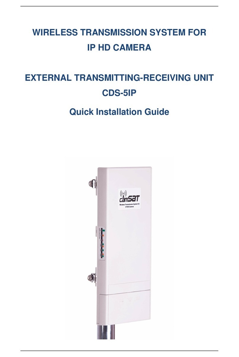 Camsat CDS-5IP Quick installation guide