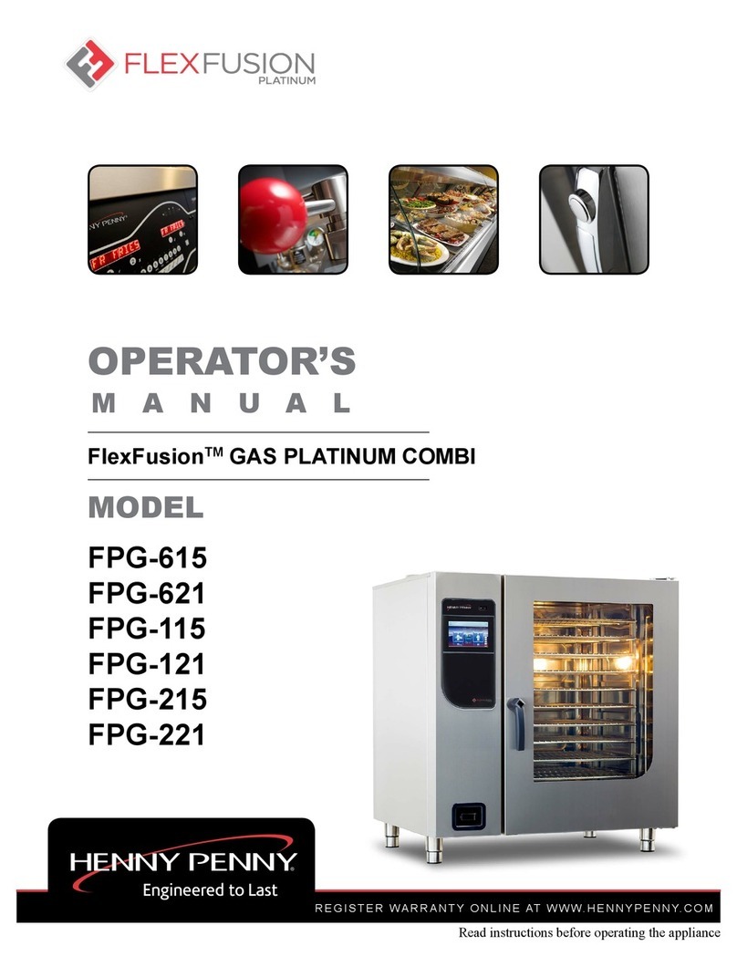 Henny Penny FlexFusion FPG-615 Operator's manual