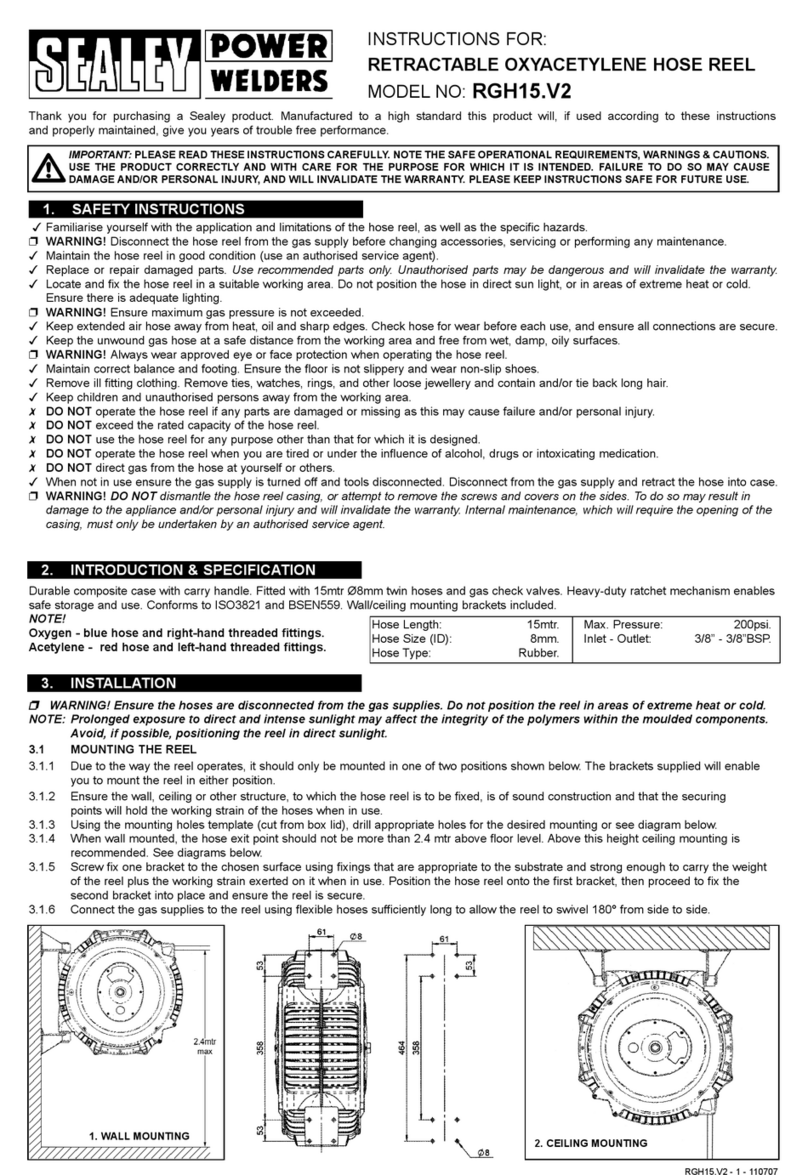 Sealey RGH15.V2 User manual