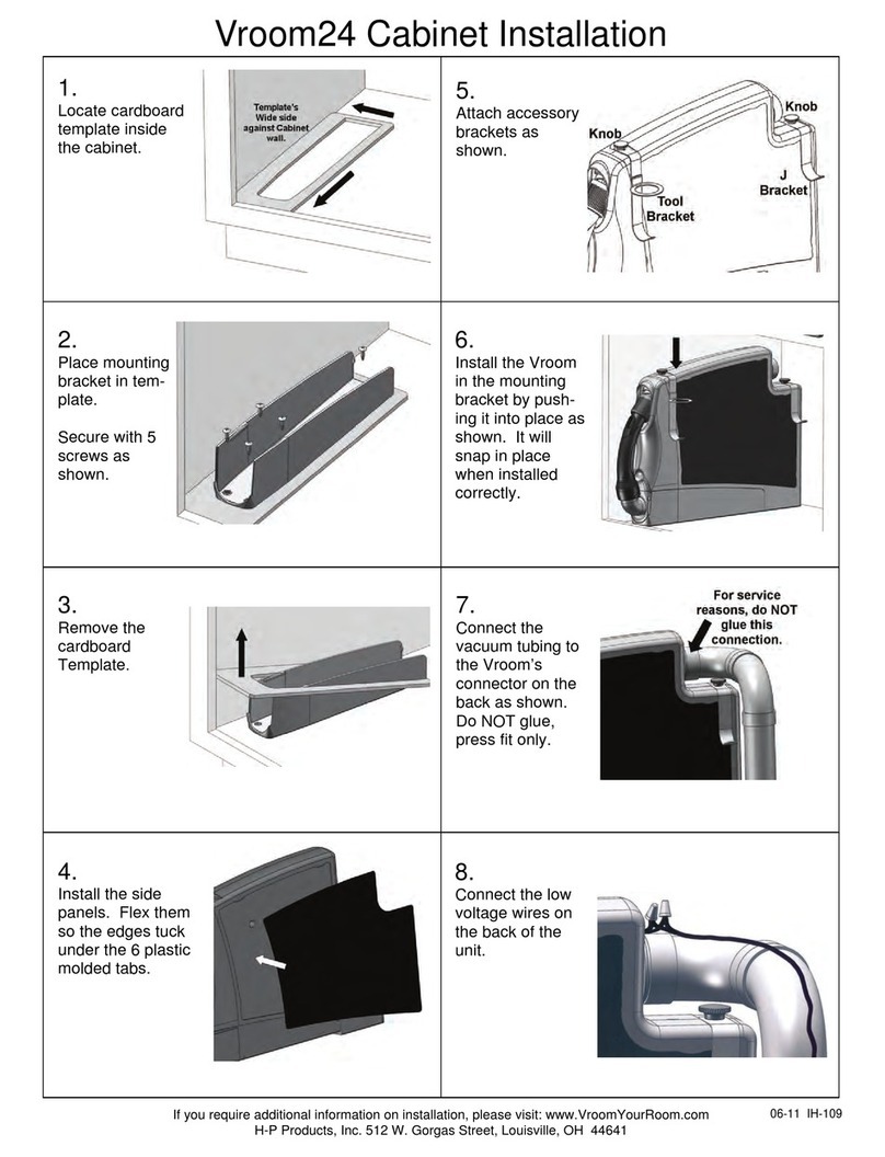 H-P Products Vroom24 Installation