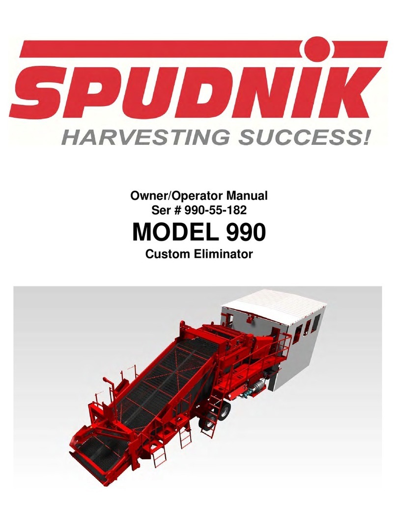 Spudnik 990 Owner's/operator's manual