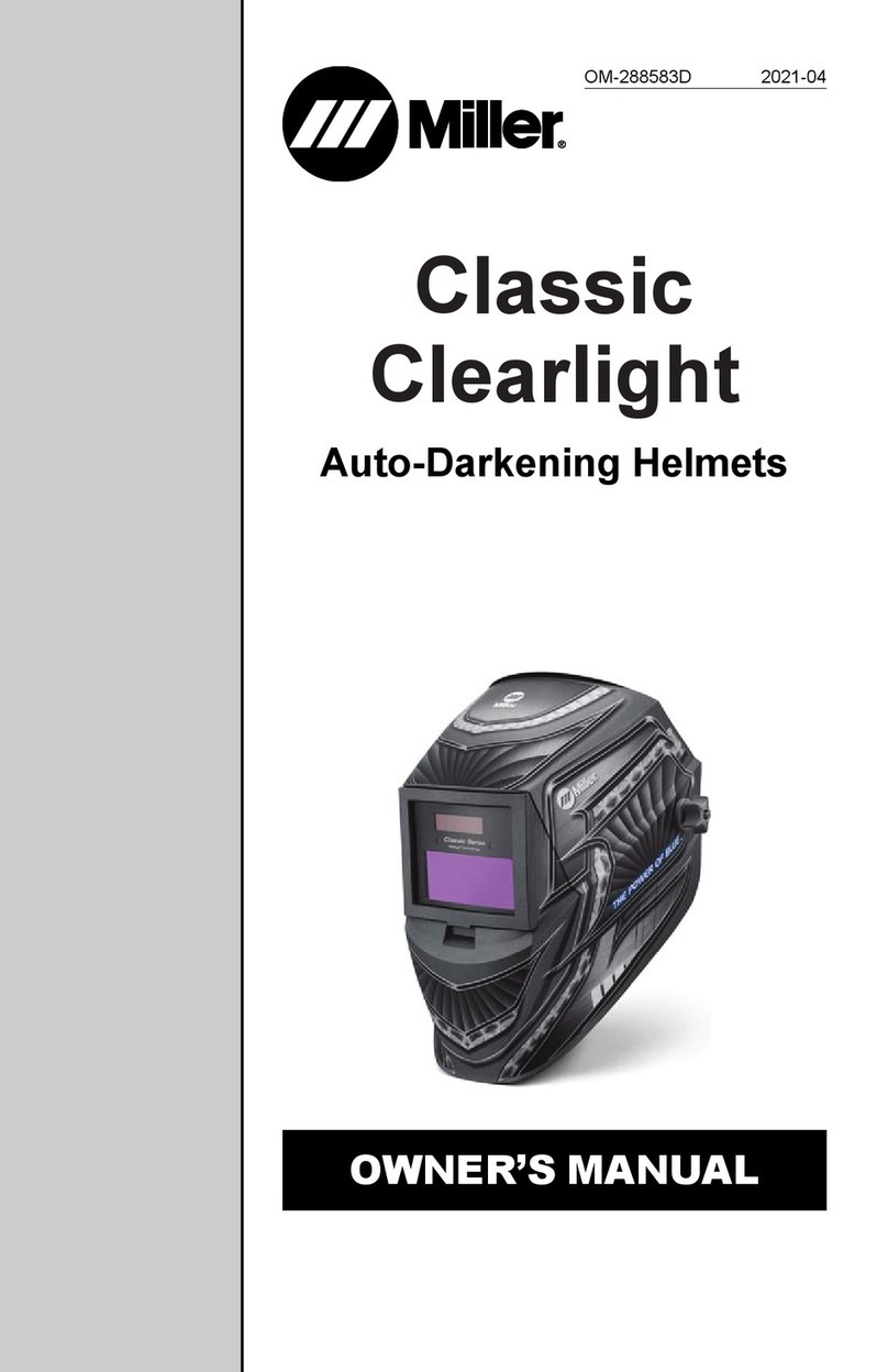 Miller Classic Clearlight owner's manual