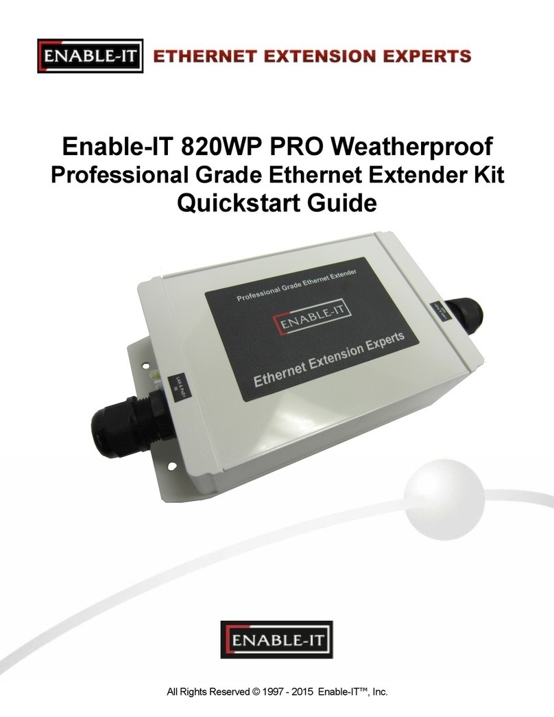 Enable-IT 820WP PRO quick start guide