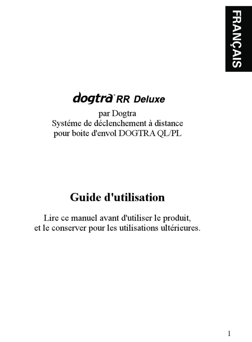 Dogtra RR Deluxe owner's manual