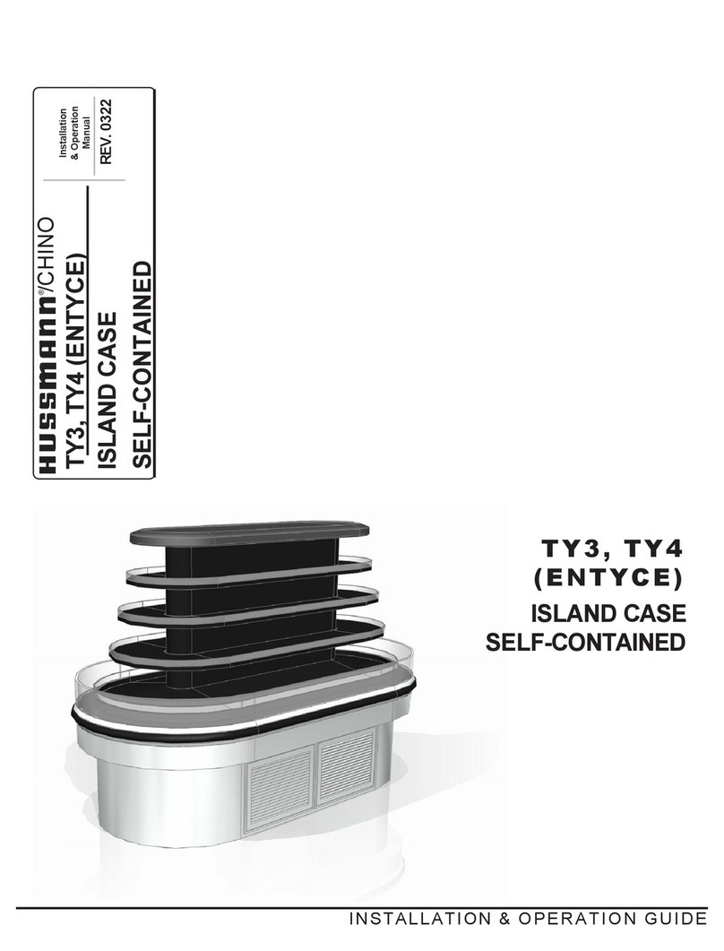 Hussmann Chino Entyce TY3 Installation & operation guide