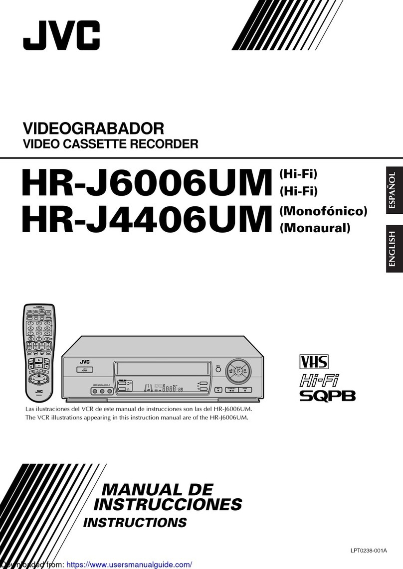 JVC HR-J6006UM User manual