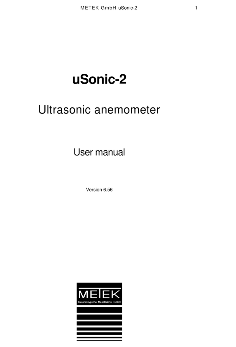 Metek uSonic-2 user manual