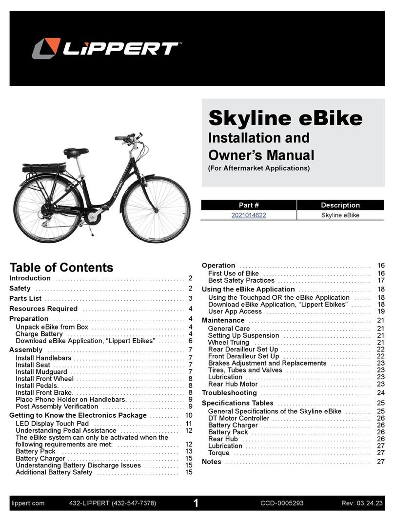 Lippert SKYLINE User manual