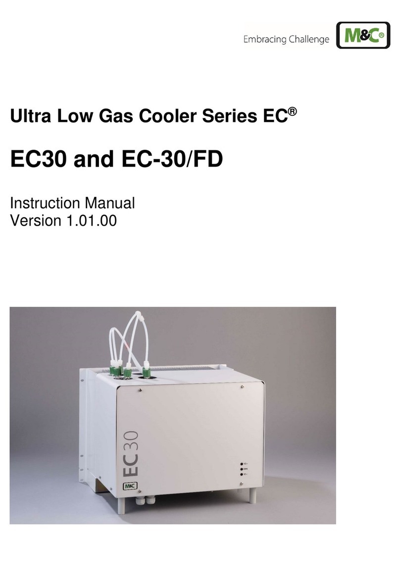 M&C EC Series instruction manual