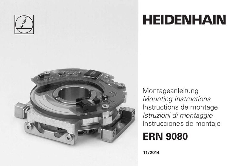 HEIDENHAIN ERN 9080 Mounting instructions