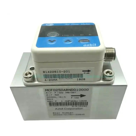 Azbil MCF0080 User's Manual For Installation & Configuration