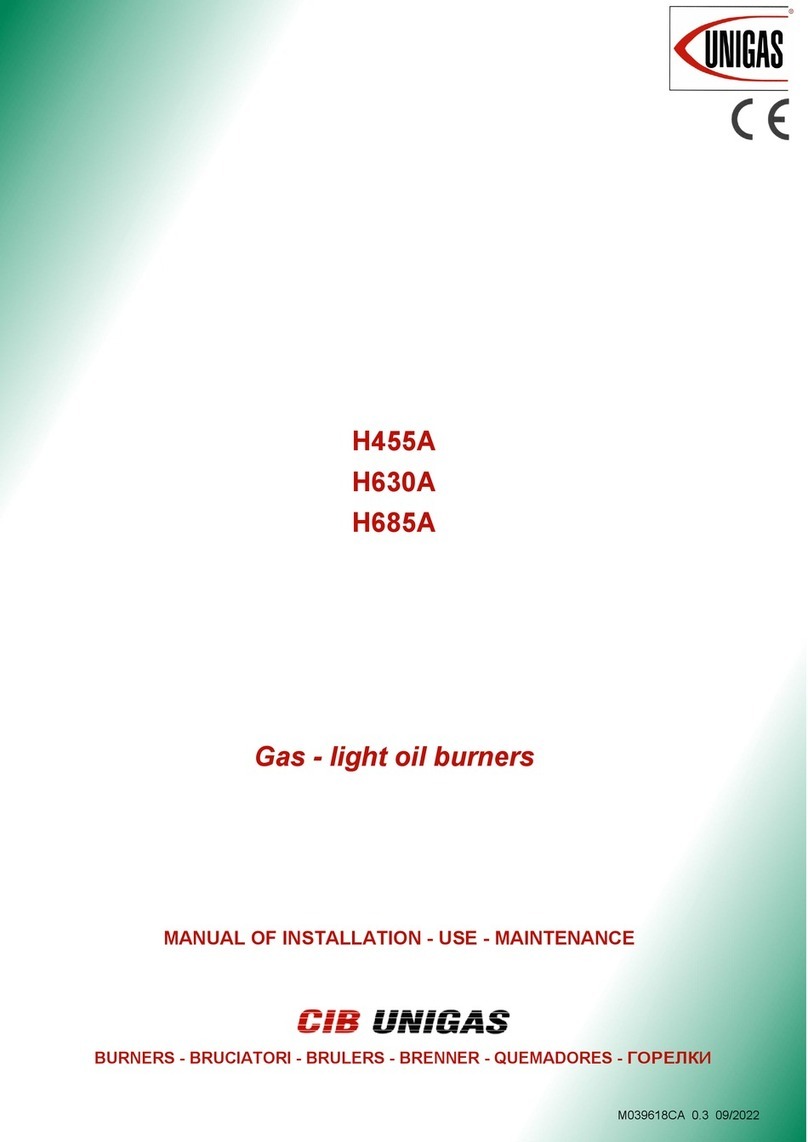 Unigas H455A manual