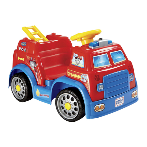 Power Wheels DGL23 owner's manual
