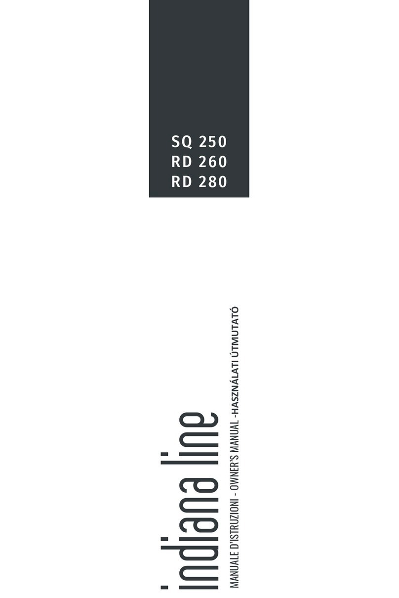 Indiana Line SQ 250 owner's manual