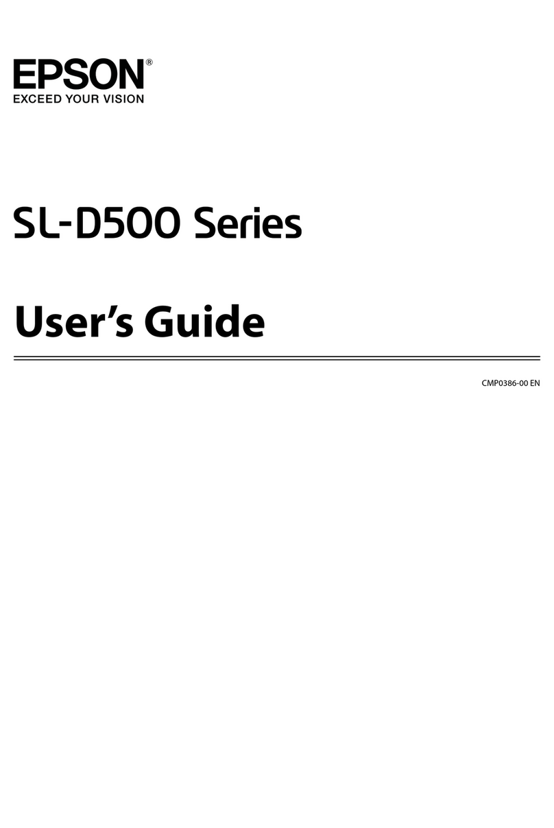 Epson SL-D500 Series User manual