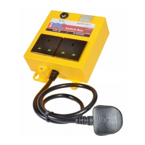 i-Vac SWITCH BOX SB24013-UK-A Handbook