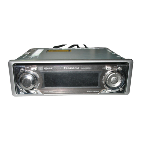 Panasonic CQ-C8352N User manual