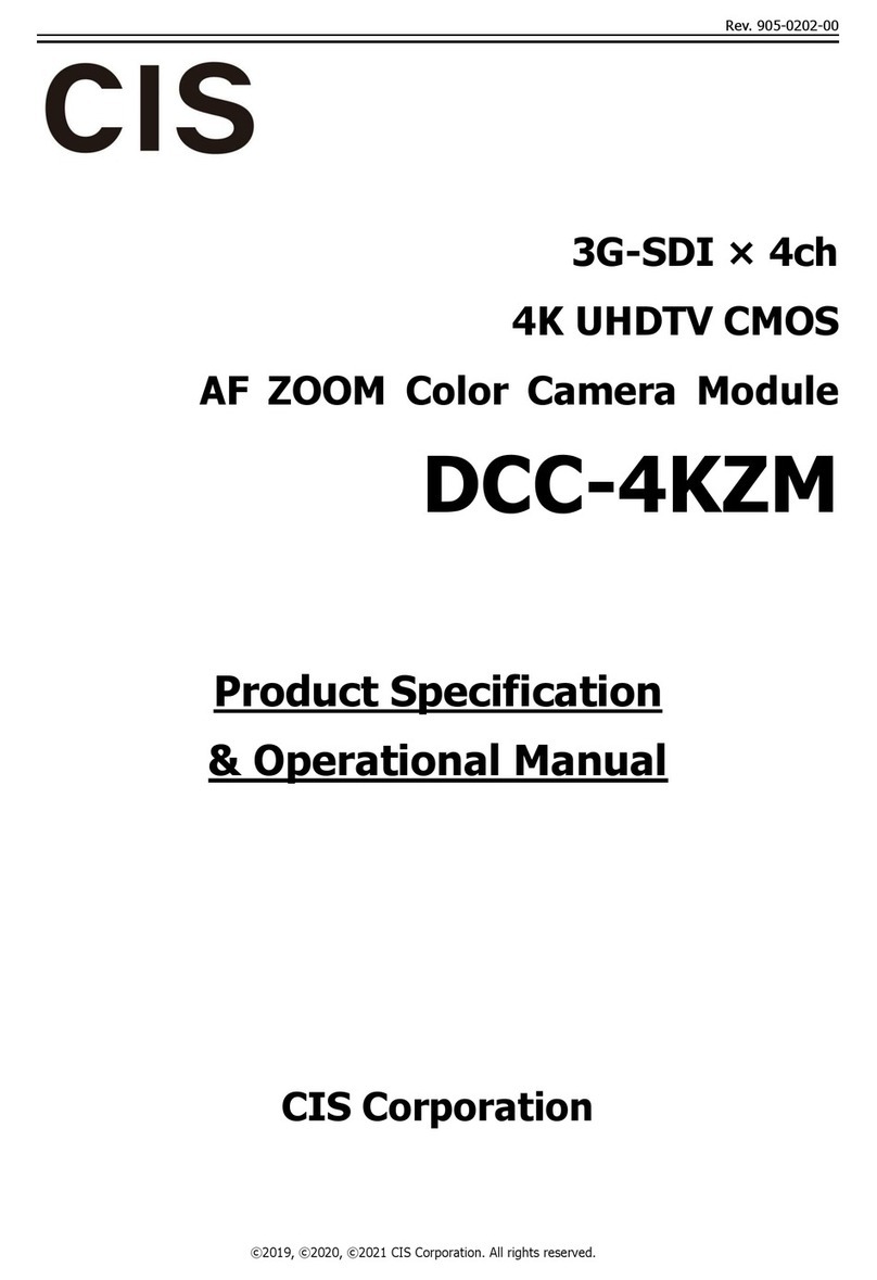 CIS DCC-4KZM Quick start guide CIS DCC-4KZM Quick start guide
