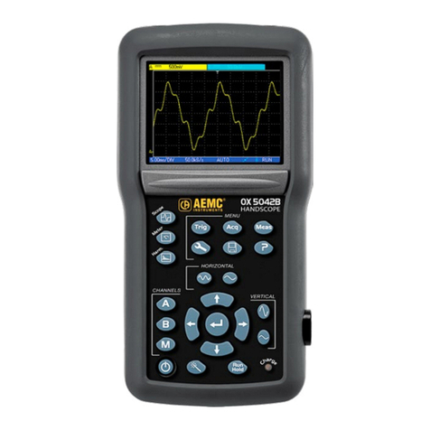 AEMC OX 5042B quick start guide